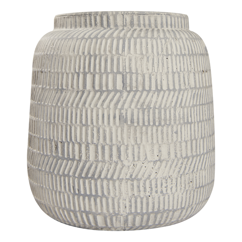 Keramik krukke, grå - Flere størrelser