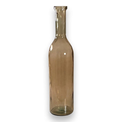 Høj flaskeformet vase H75 cm - Sand