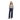 Donna Loose SL - 40513 Dark blue Denim