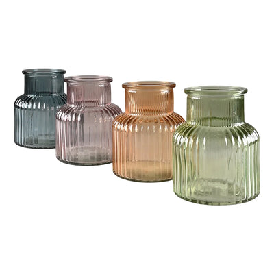 Glas vaser H12 cm - Flere farver