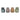 Glas vaser H12 cm - Flere farver
