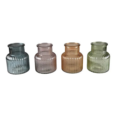 Glas vaser H12 cm - Flere farver