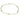 Armbånd 3mm glasperle mix med guld