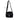 Crinkle nylon skuldertaske mini