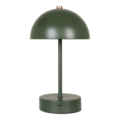 Grøn LED Bordlampe - Genopladelig