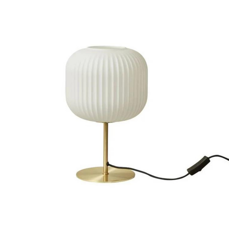 Bordlampe H33 cm - White/Gold