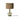 Bordlampe H42 cm - Champagne/Beige