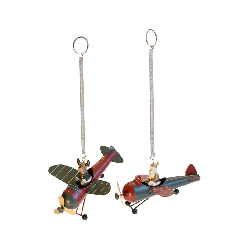 Nisse/elg i flyver - Metal