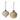 Glimmer/Guld Julekugle 8cm - 2 varianter