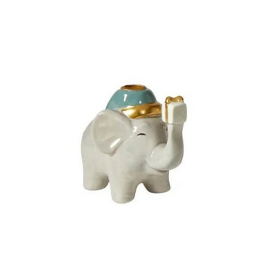 Figur Elefant til lys - Keramik