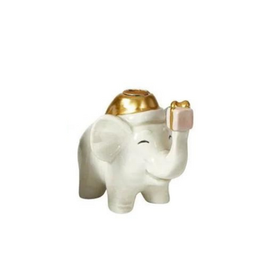 Figur Elefant til lys - Keramik