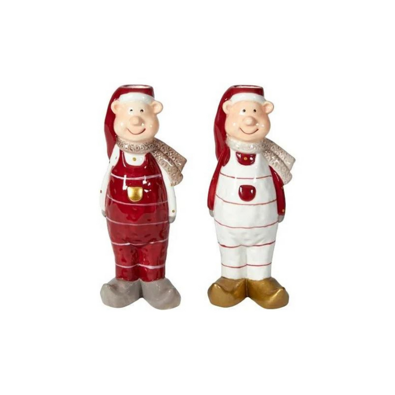 Vase Nissedreng H20 cm - Flere farver