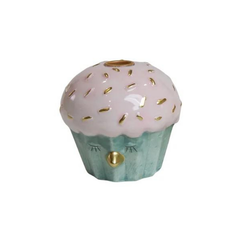 Cupcake lysestage - Keramik