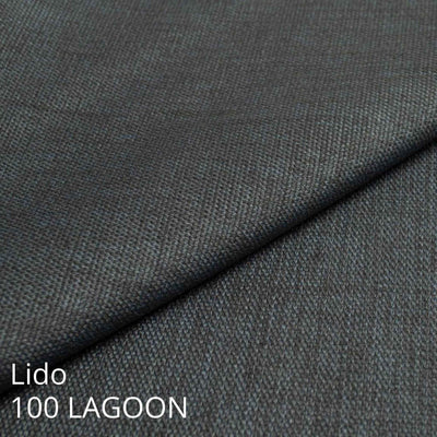 Møbelstof Lido - ensfarvet Jacquard metervare
