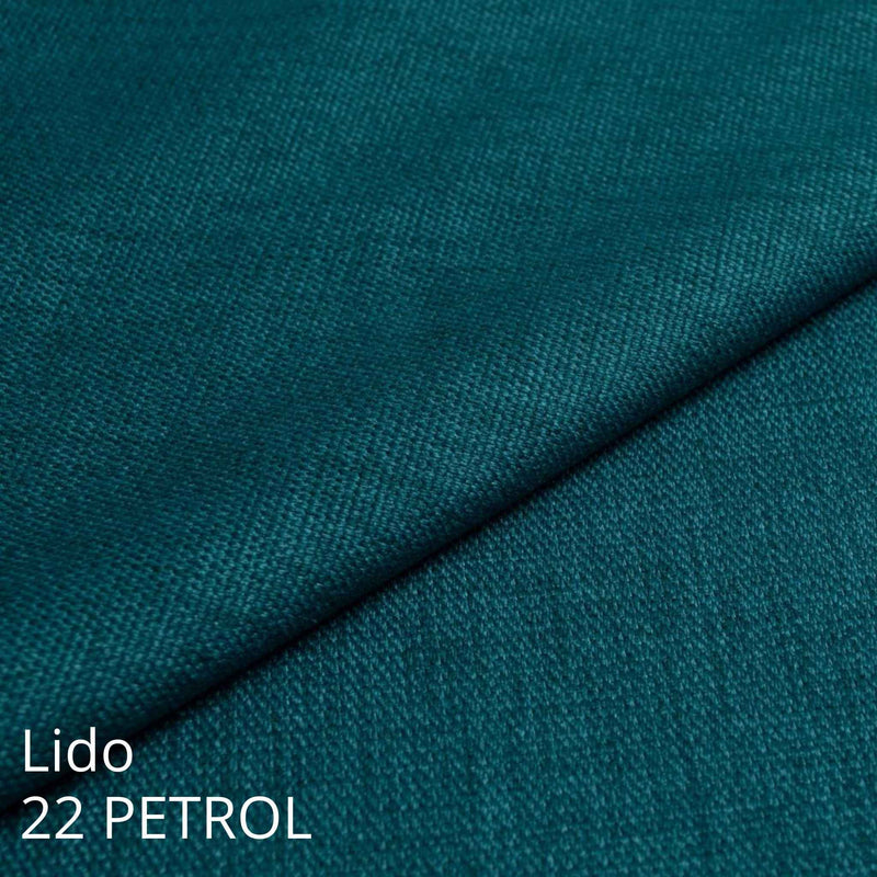 Møbelstof Lido - ensfarvet Jacquard metervare