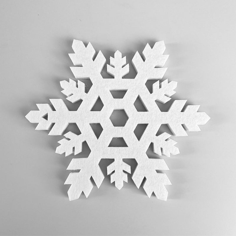 Filt snefnug - Bæredygtig - Hvid
