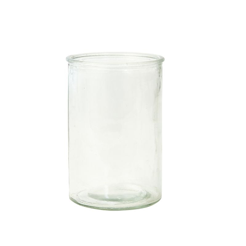 Glas med lysestagelåg til kronelys - Flere størrelser
