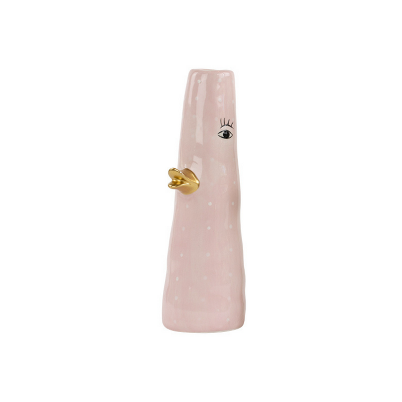 Vase And - 2 varianter - Rose/grey H16 cm