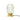 Bordlampe med fod H24 cm