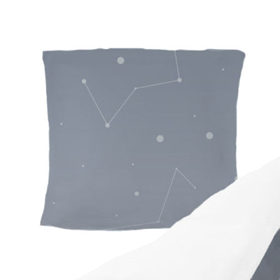 PYTT Grey Night pudebetræk i bomuldssatin - Flere størrelser