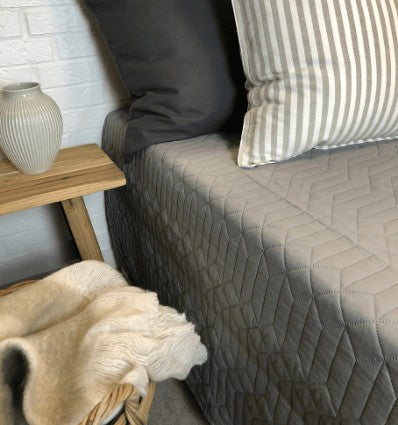 Sengetæppe Quilt - Flere farver